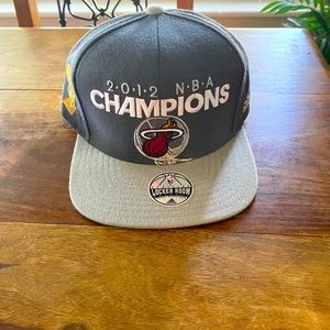 Miami Heat 2012 NBA Champions Hat
